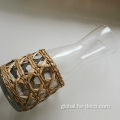 Seagrass Wrapped Glass Seagrass Sleeve Glass Jug Grass Wrapped Drinking Glassware Factory